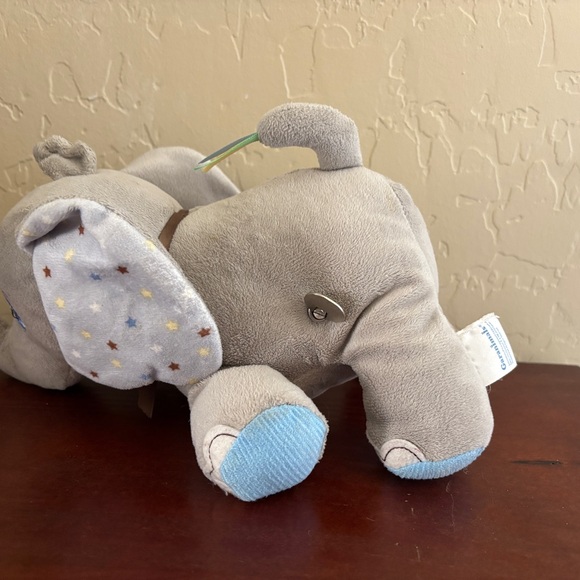 Vintage Garanimals Elephant Musical Wind Up Plush Twinkle Twinkle Little Star - Picture 5 of 7